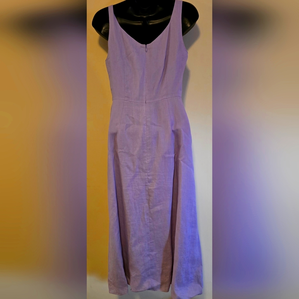 J.Crew sleeveless linen dress - Picture 2 of 3